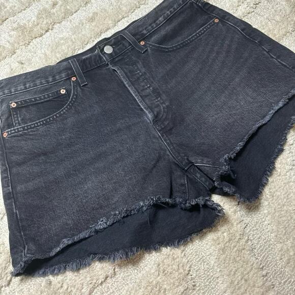 Aritzia Denim Forum Shorts - Picture 2 of 7